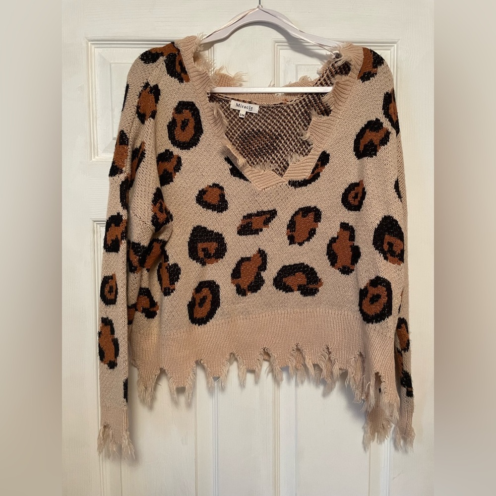 Cheetah Sweater
